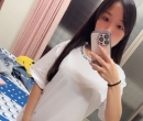 台灣約妹平臺：語棠160.D.45.25歲 清純黑長髮搭配素顏感妝容 氣質自然耐看