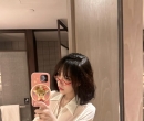 台中約妹喝茶：琳琳163.D.48.25歲 上班族正妹 襯衫扣子總剛好爆開