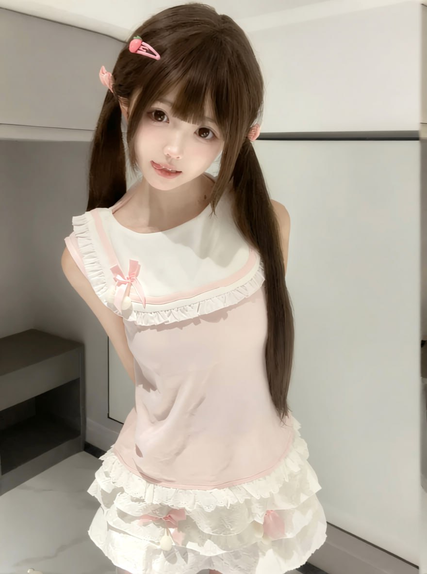 嬌小蘿莉：小娟155.B+.40.18歲 偷偷出來嘗試初夜 平常性格就很調皮