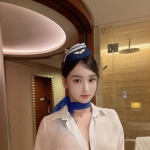 空姐外送茶：月兒168.D.+50.28歲 退役空姐正妹 出來採精吃棒棒! 顏值超高身材超辣