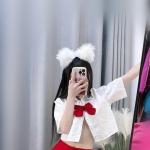 新人嫩妹首登場：沐沐157.C.44.20歲 第一天上班的小可愛 還帶著一點緊張感 皮膚白滑