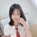 外送茶推薦：落落158.C.45kg.22歲 清純學生妹調皮可愛小女生 女友十足誘惑